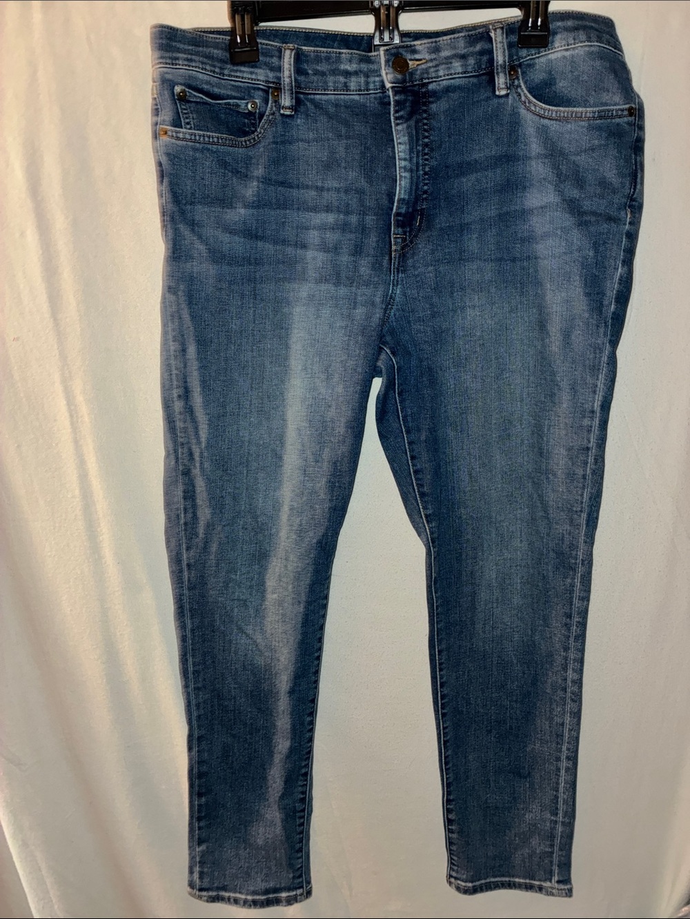 Ralph Lauren Slim Skinny Jeans in Medium Blue Wash